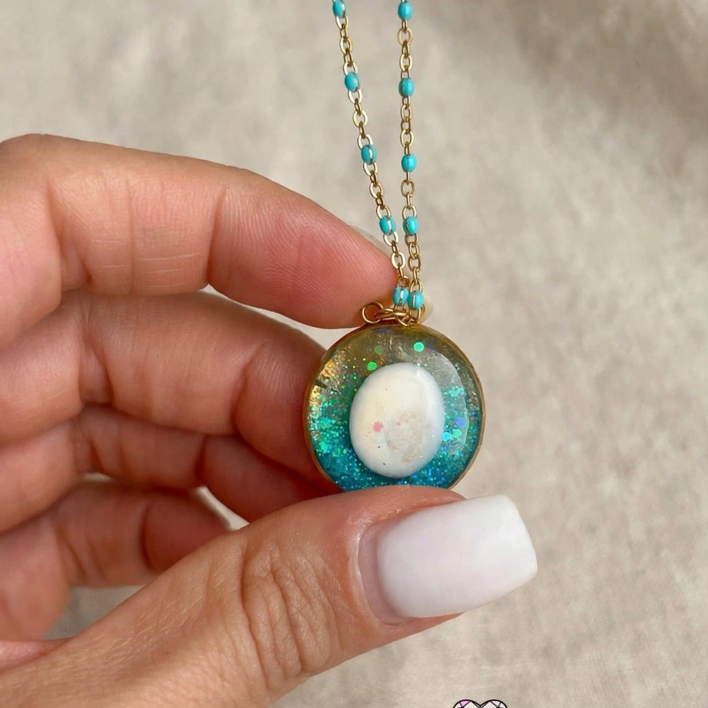 Collana Occhio di santa Lucia - Amuleto del mare