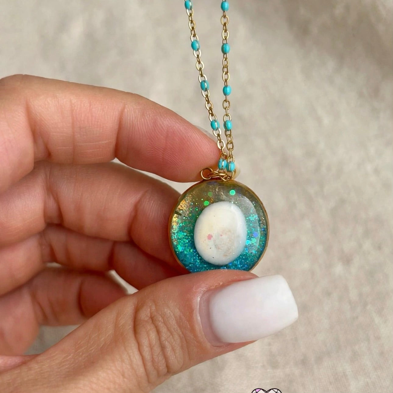 Collana Occhio di santa Lucia - Amuleto del mare