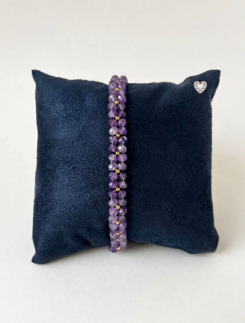 Bracciale Fiore in Ametista